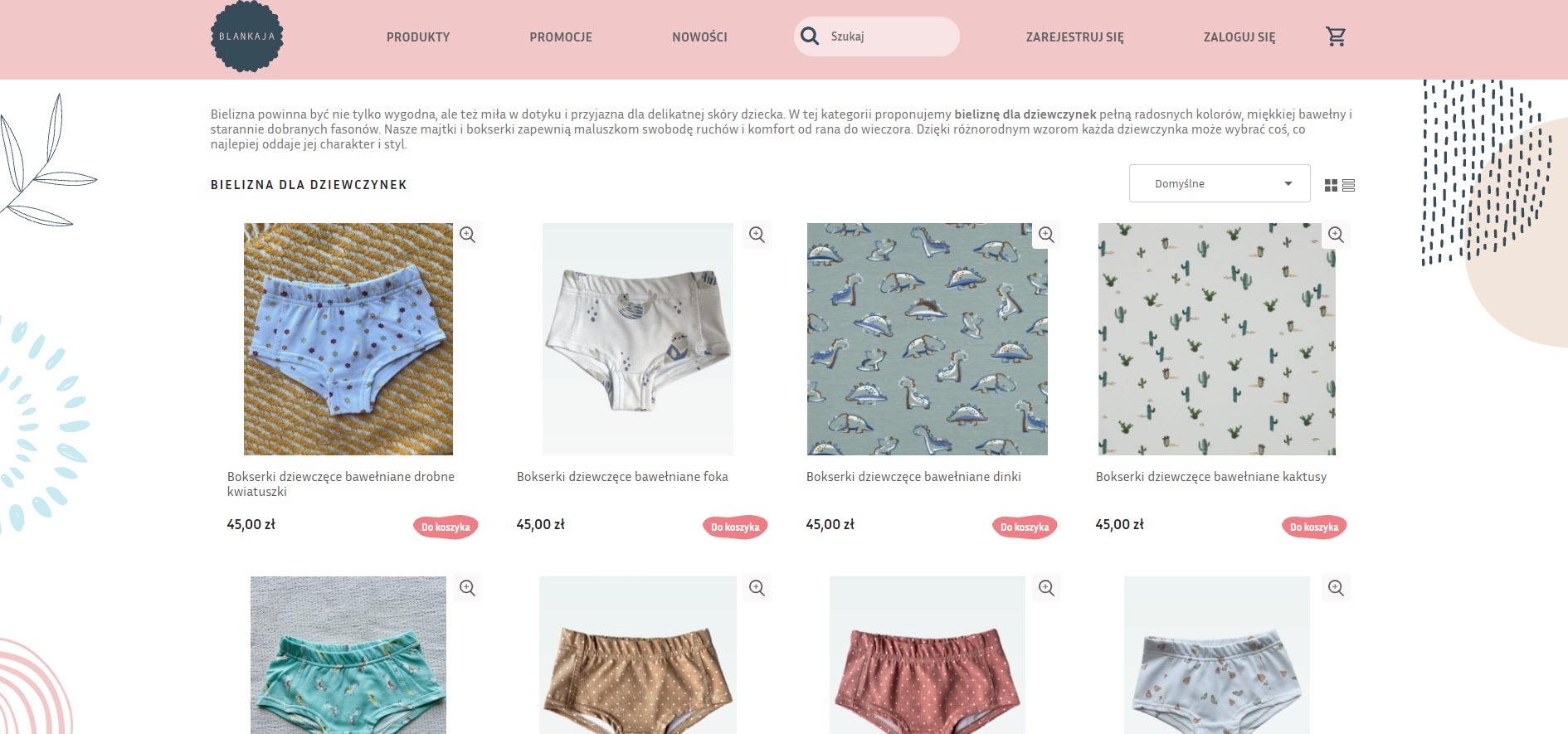 Bielizna dla dziewczynek na co dzień - czym kierować się przy zakupach?