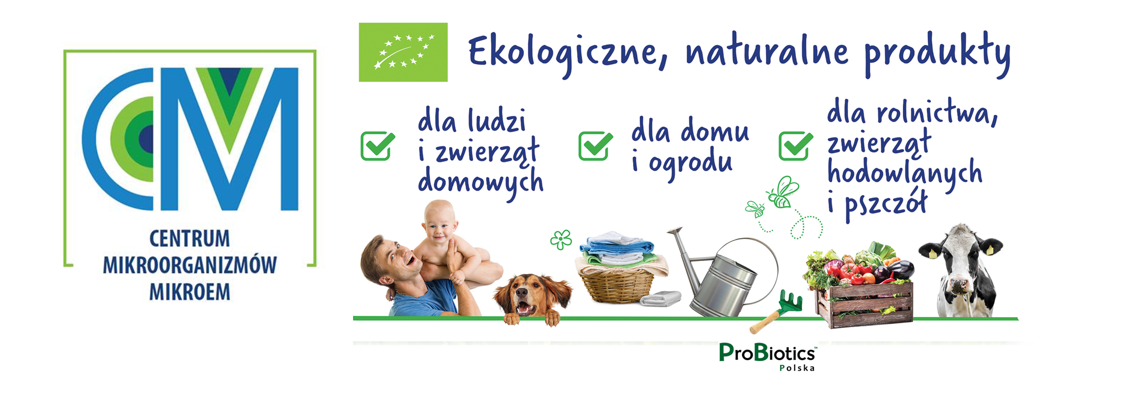 Logo firmy Centrum mikroorganizmów - Mikroem