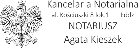 Logo firmy Notariusz Łódź Agata Kieszek