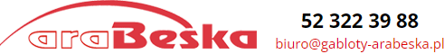 Logo firmy Producent gablot Arabeska